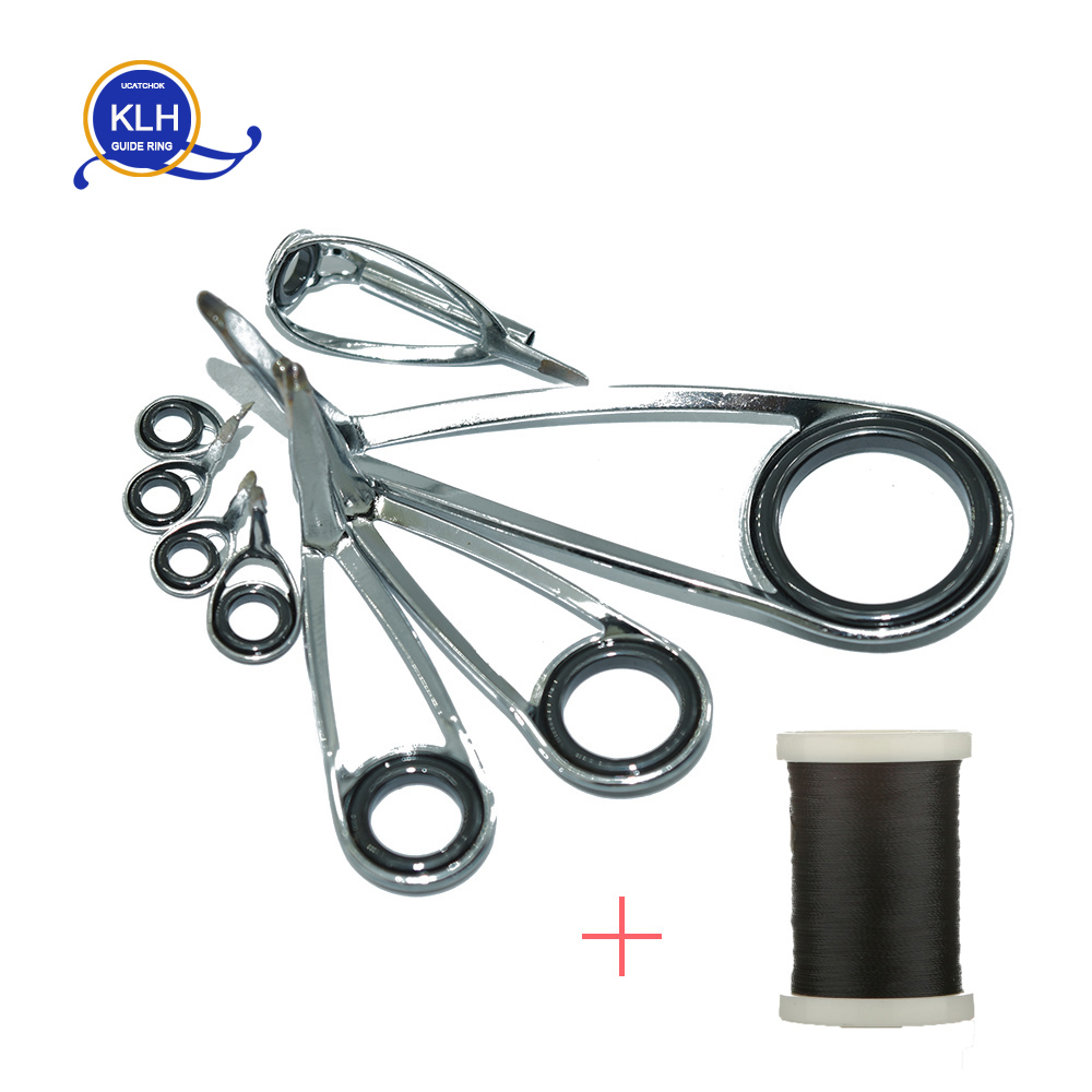 Fishing Rod Repair Kit - 8 Chiếc/Bộ KLH Chân Đế Thép