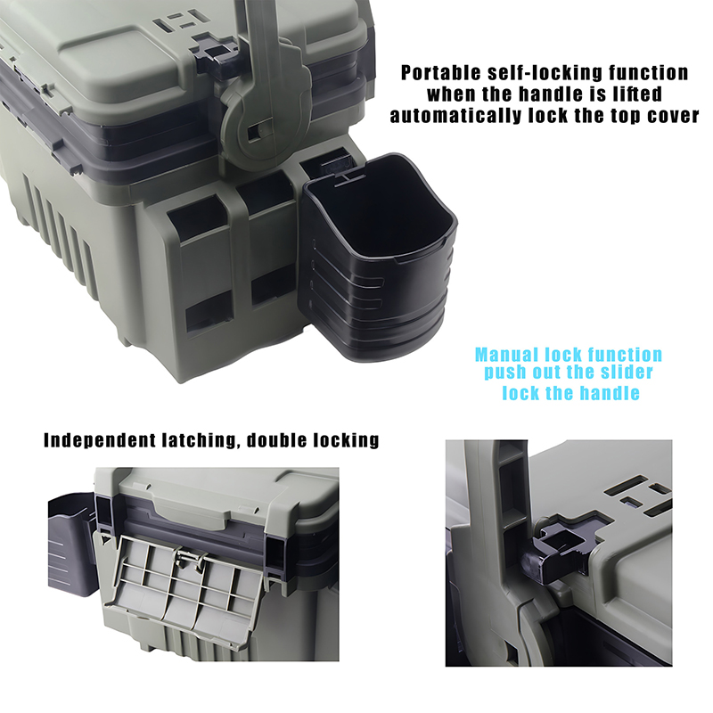 JSFUN Fishing Box Barrel Holde - đánh giá và giá Fishing Rod Travel