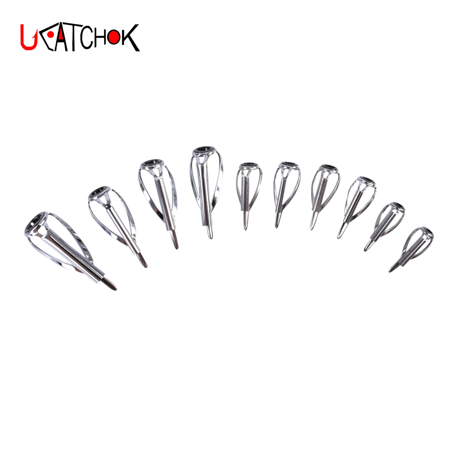 10 Cái/gói Hướng Dẫn Đầu Trang - đánh giá và giá Fishing Rod Guide Replacement
