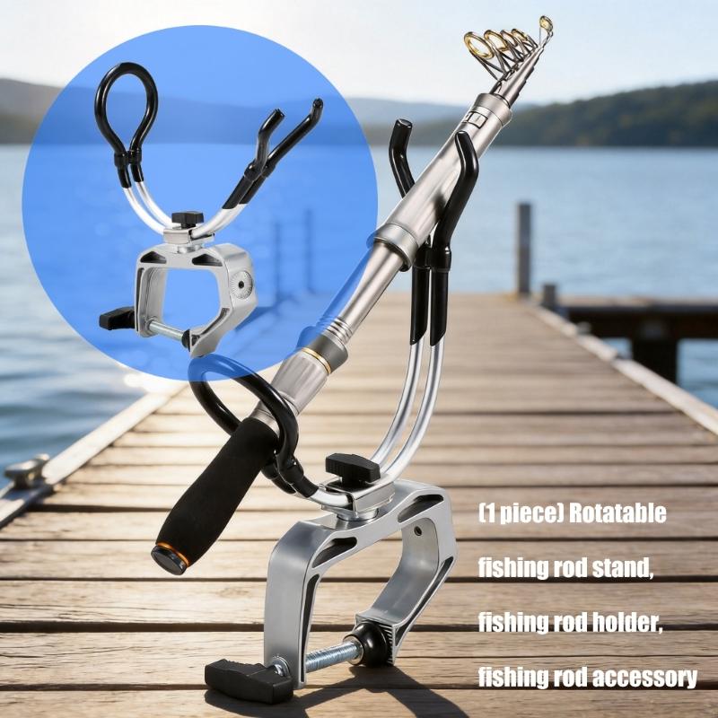 Giá đỡ cần câu thuyền có đế kẹ - đánh giá và giá Fishing Rod Casting