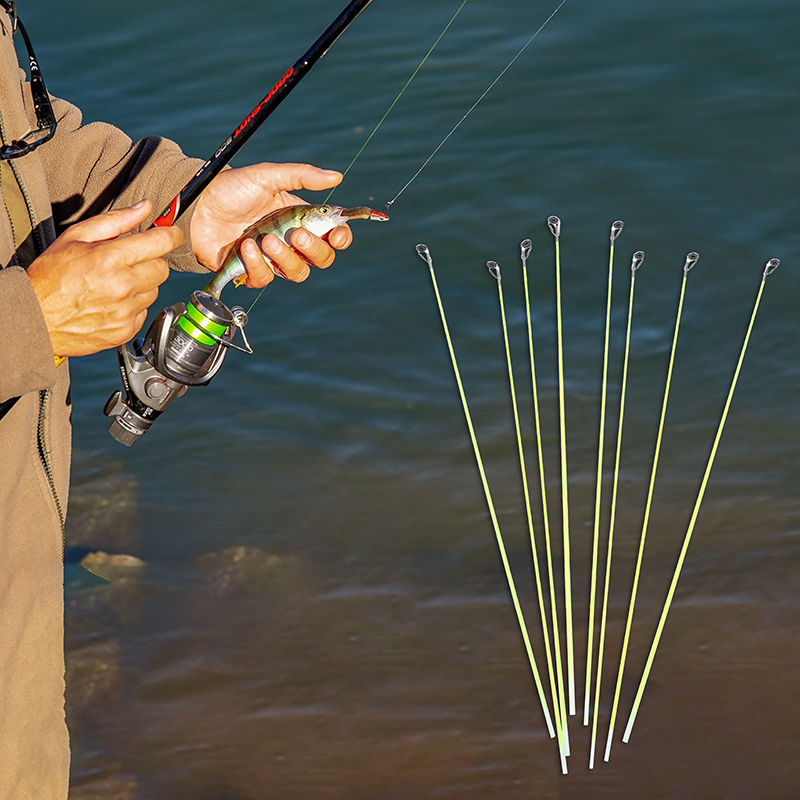 5Pcs 42CM Boat/Raft Rod Tip Sp - đánh giá và giá Fishing Rod Repair Kit